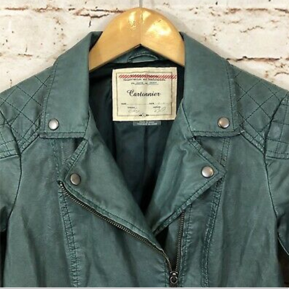 Anthropologie | Vegan Leather Jacket